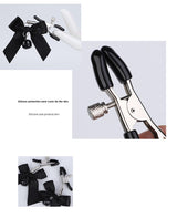Sex Toys Props Bow Bell Nipple Clips Female Flirting Teasing Nipple Clips