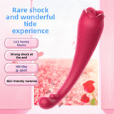 Tongue Licking G-Spot Vibrator for Women, Adult Sex Toy, Vibrating Tongue G-Spot Stick