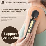 Strong Vibration Shoulder and Neck Massager Muscle Relaxation for Women High-Frequency Vibration Electric Full-Body Meridian Massager