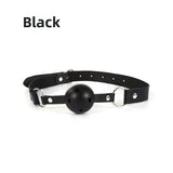 Bondage Mouth Ball Leather SM Restraint Training Mouth Gag Couple Flirting Adult Products Alternative Erotic Toys