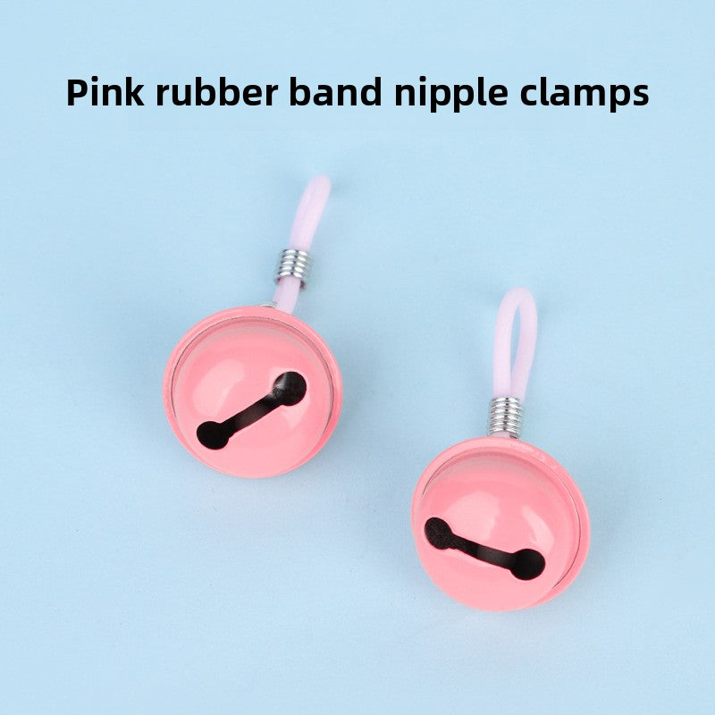 Sex Toys SM Props Silicone Nipple Clamps Rubber Bands Nipple Binders for Women Teasing Restraint Nipple Clips