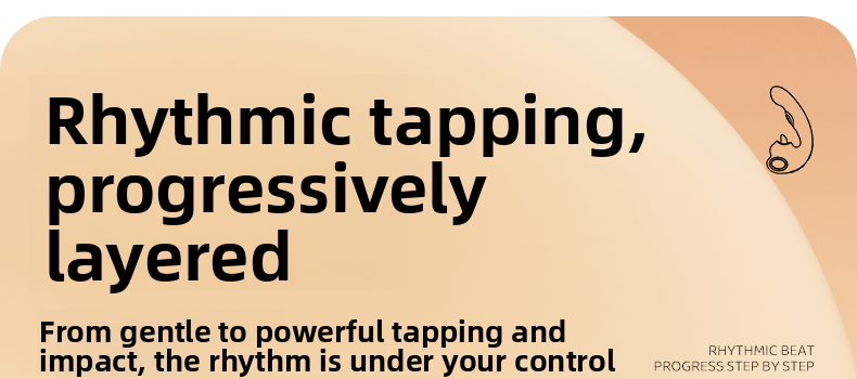 New three-in-one vibrator tongue licking and flapping vibrator G-spot flapping into I-person products female masturbator