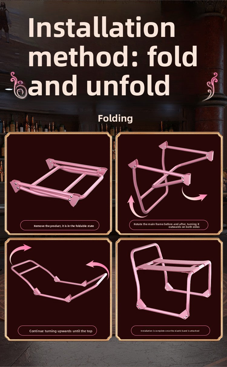 Foldable Sex Chair SM Training Props Sex Toys Couple Sex Aid Tools Adult Products