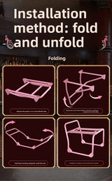 Foldable Sex Chair SM Training Props Sex Toys Couple Sex Aid Tools Adult Products