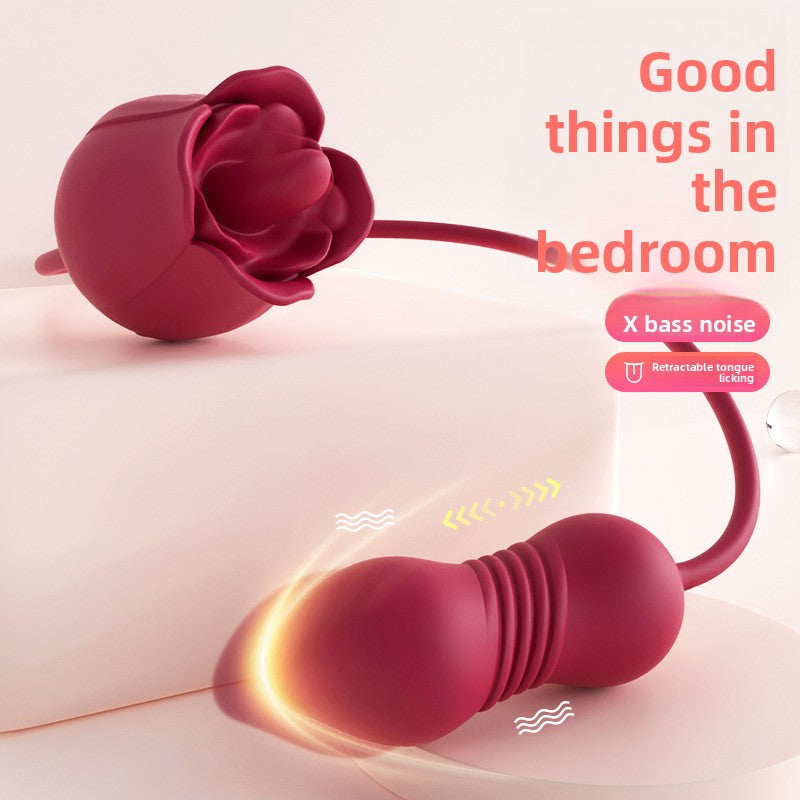 Rose Sex Toy Jumping Egg Female In Body Masturbator