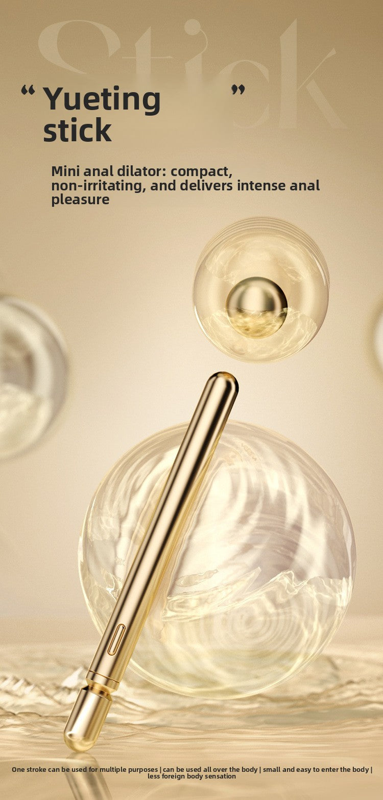 Mini AV Vibrator Female Orgasm Masturbation Device Couple Bed Training Sex Toy Portable Anal Plug
