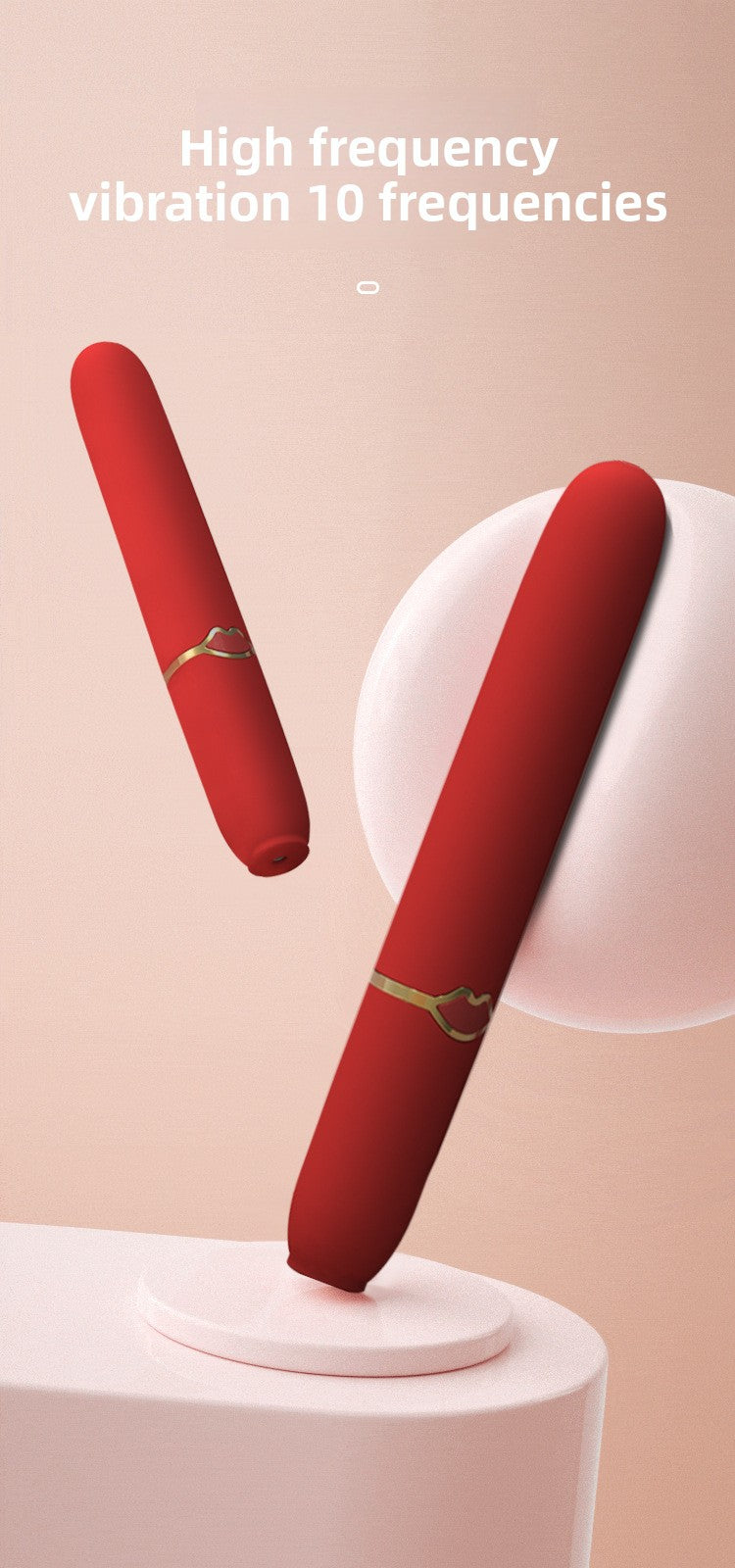 Lipstick Vibrator Female Instant Masturbator Portable Adult Sex Toys
