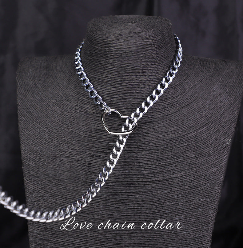 Sex Toys SM Props Love Chain Collar Female Wear Necklace Binding Toys Adult