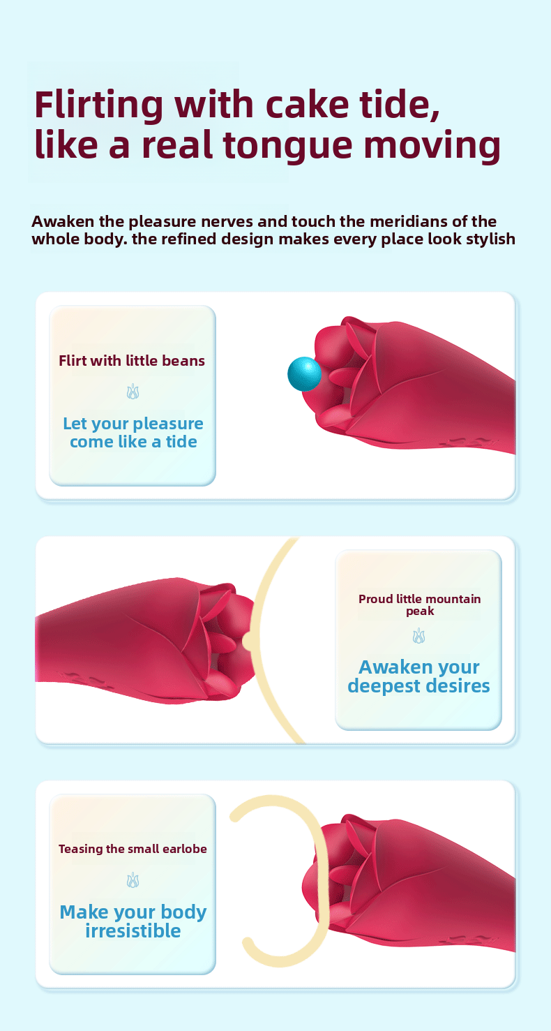 Tongue Licking G-Spot Vibrator for Women, Adult Sex Toy, Vibrating Tongue G-Spot Stick