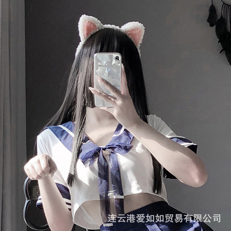 Sexy Lingerie Hairpin Sexy Accessories Korean Version Cute Cat Ear Headband Cat Girl Accessories Christmas Party