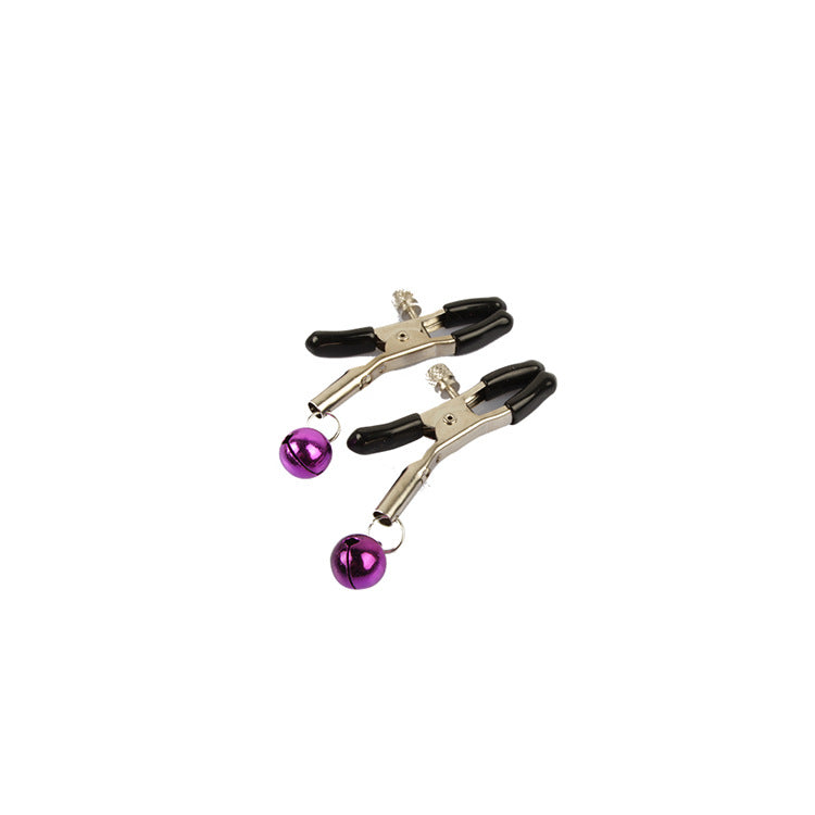 Sex SM Props Couple Flirting Fun Bell Nipple Clamps Female Masturbation Sex Toys Nipple Clamps