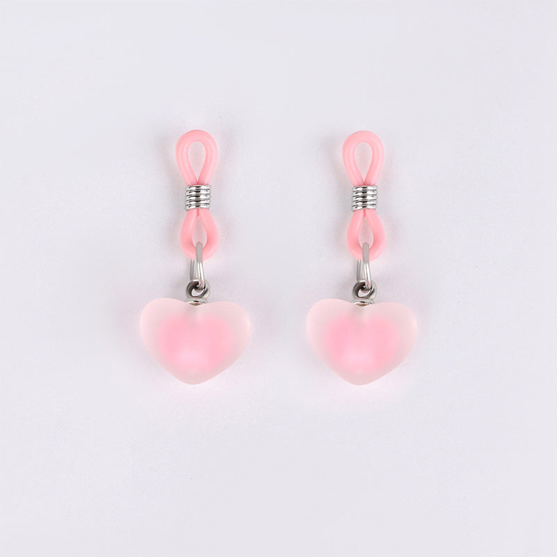 Sex Toys SM Props Silicone Nipple Clamps Rubber Bands Nipple Binders for Women Teasing Restraint Nipple Clips