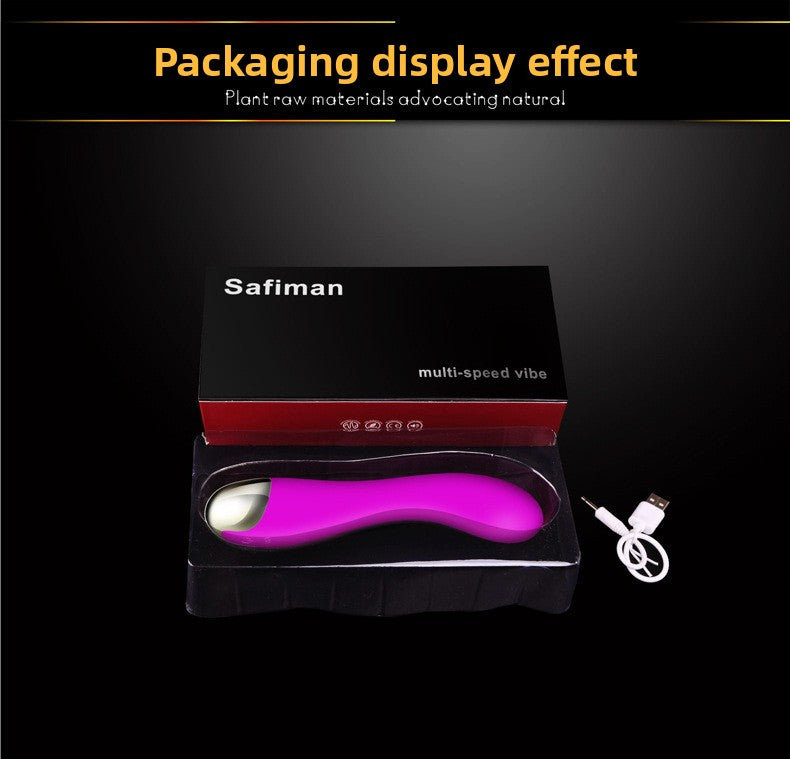 Full Moon Crescent Massage Vibrator Female Orgasm Masturbator Vibrating Stick Adult Sex Toys