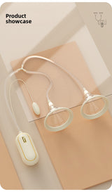 Double Cover Breast Suction Vibrator Strong Vibration Female Masturbator Shared Toy