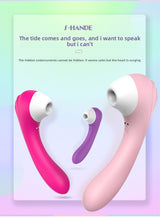 10 Frequency Suction Vibrator USB Magnetic Charging Suction Device No Hole Suction Vibrator for Women