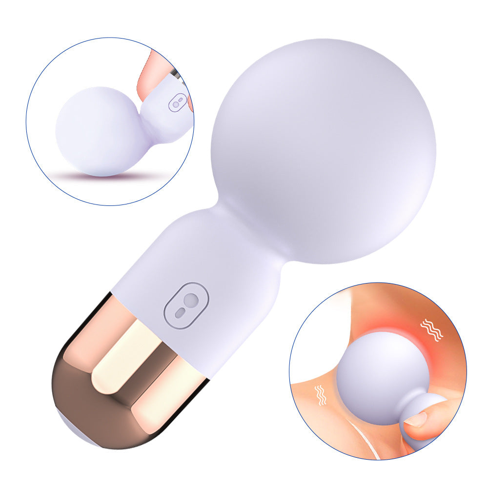Mini Strong Vibration Shoulder and Neck Massager Muscle Relaxation Female Vibration Electric Full Body Meridian Massager