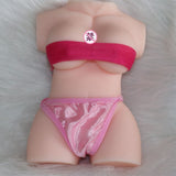 Masturbator Airplane Cup Big Butt Dual Hole Dual Channel Realistic Doll Sitting Posture Neighbor Sister Half Body Silicone Mini