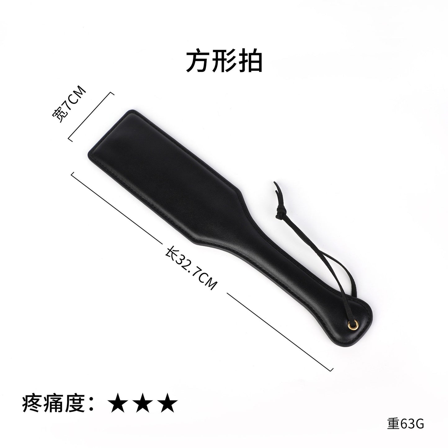 Punishment Training SM Props Acrylic Ruler Spanker Erotic Leather Spanker SP Leather Whip Pointer Alternative Adult Products