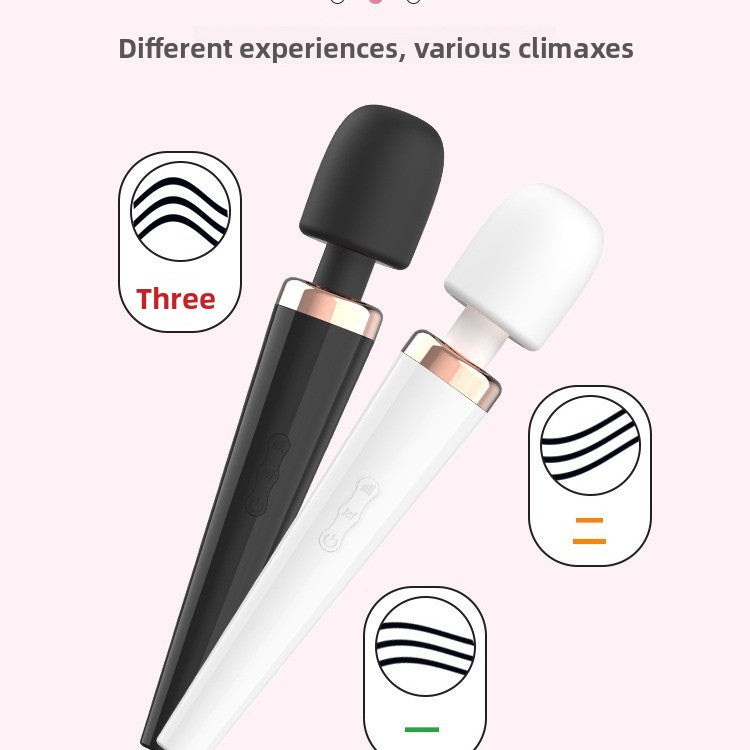 Hot-selling Lightning Vibrator Female Masturbator Large AV Stick USB Charging