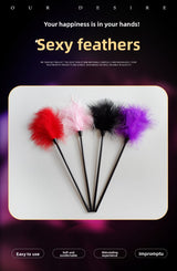 Feather Sex Toys SM Feather Brush Teasing Stick Couple's Fun Male and Female Bed Adult Toys Alternative Manufacturer