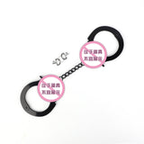 SM Props Couple Bondage Restraint Toys Erotic Handcuffs SM Torture Tools Plush Handcuffs with Keys Adult Products