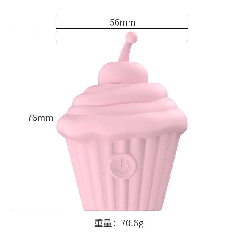 Ice Cream Vibrating Egg G-Spot Teasing Female Masturbator Multi-Frequency Mode Magnetic Charging Base