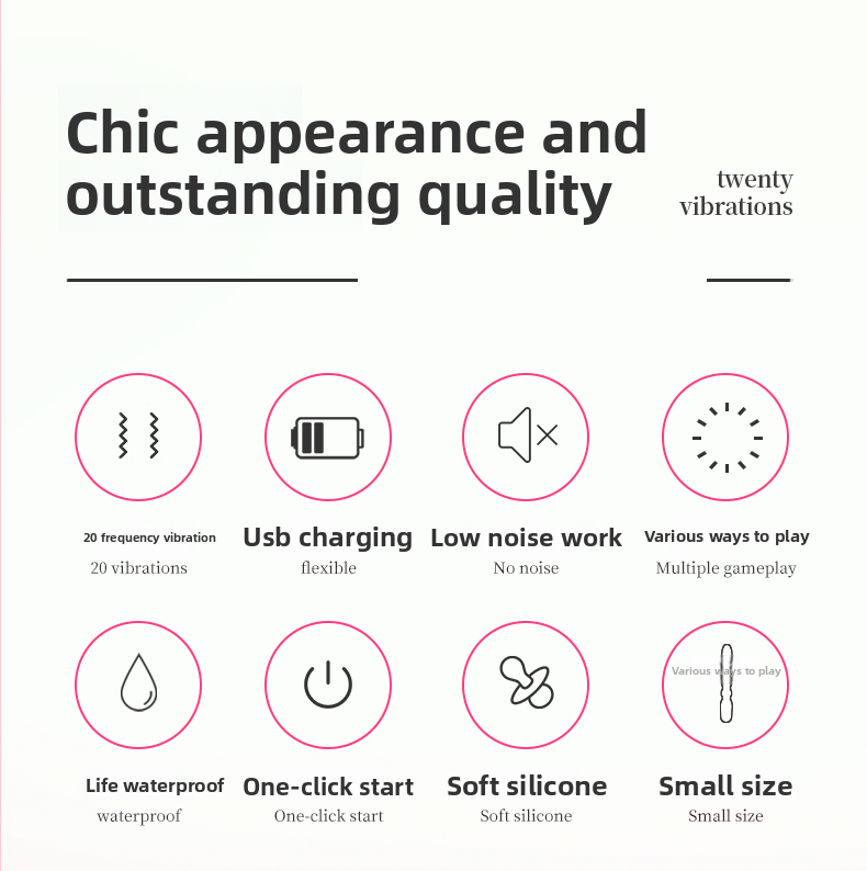 New Adult Products Female AV Vibrator Massage Masturbation Couple Flirting Bed Sex Toys