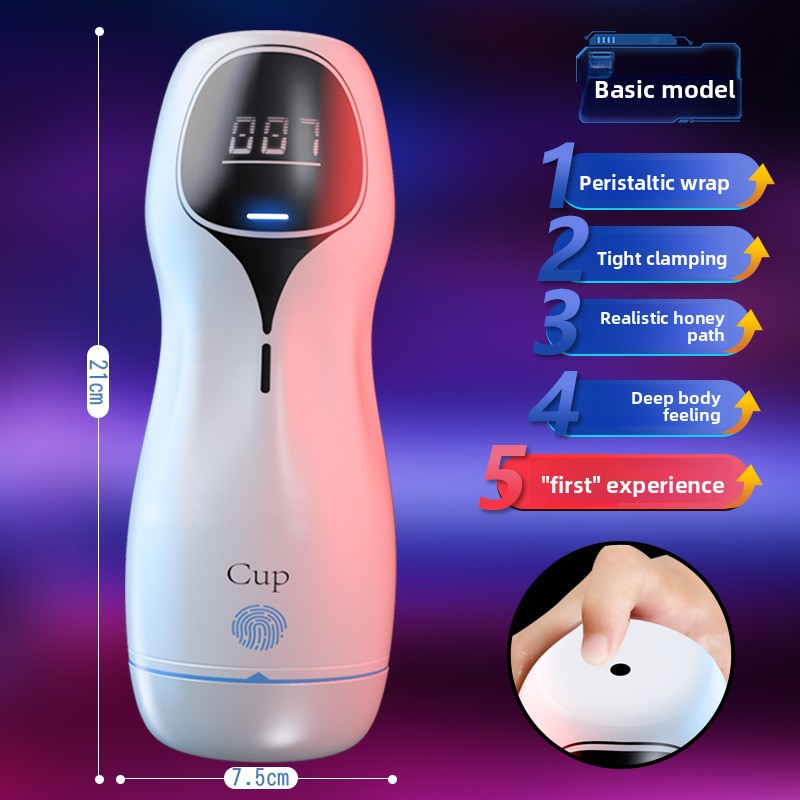 Adult Sex Inverted Mold Male Masturbator Automatic Intelligent Vibrating Heating Sex Toy