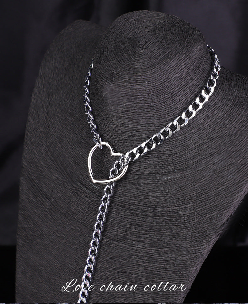 Sex Toys SM Props Love Chain Collar Female Wear Necklace Binding Toys Adult