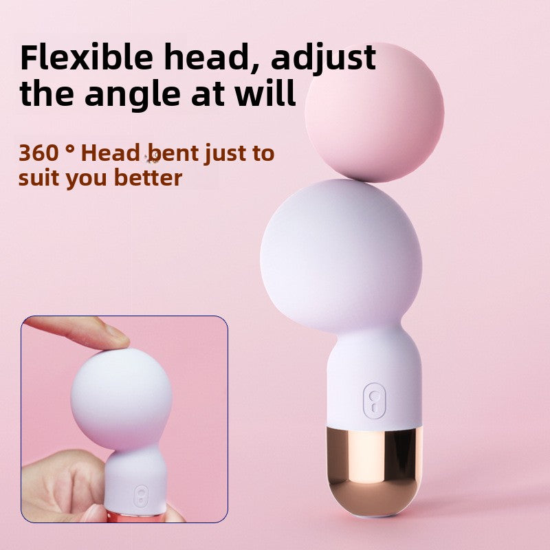 Mini Massage Stick Dormitory Silent Vibrator Female Masturbator Adult Clitoral Masturbation Massage AV Stick