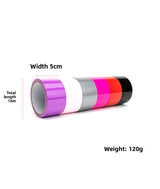 Erotic SM Props 16m Electrostatic Tape Blindfold Mouthless Tape Handcuffs Alternative