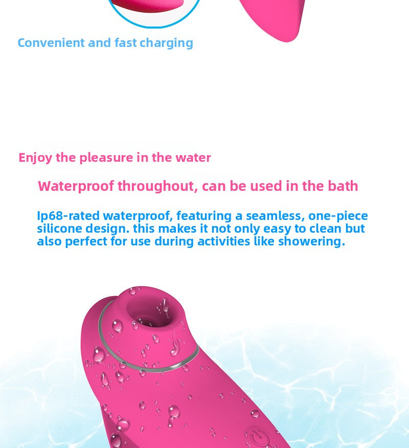 Little Dolphin Sucking G-Spot Instant Tide Female Masturbator