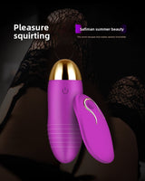 Female Wireless Vibrator Remote Control Silent Female Masturbator