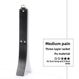 Punishment Training SM Props Acrylic Ruler Spanker Erotic Leather Spanker SP Leather Whip Pointer Alternative Adult Products