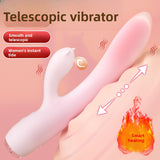 Female Masturbator Automatic Telescopic Vibrator Heating Instant Climax Masturbation Stick Female Products Erotic Vibrator Insertion