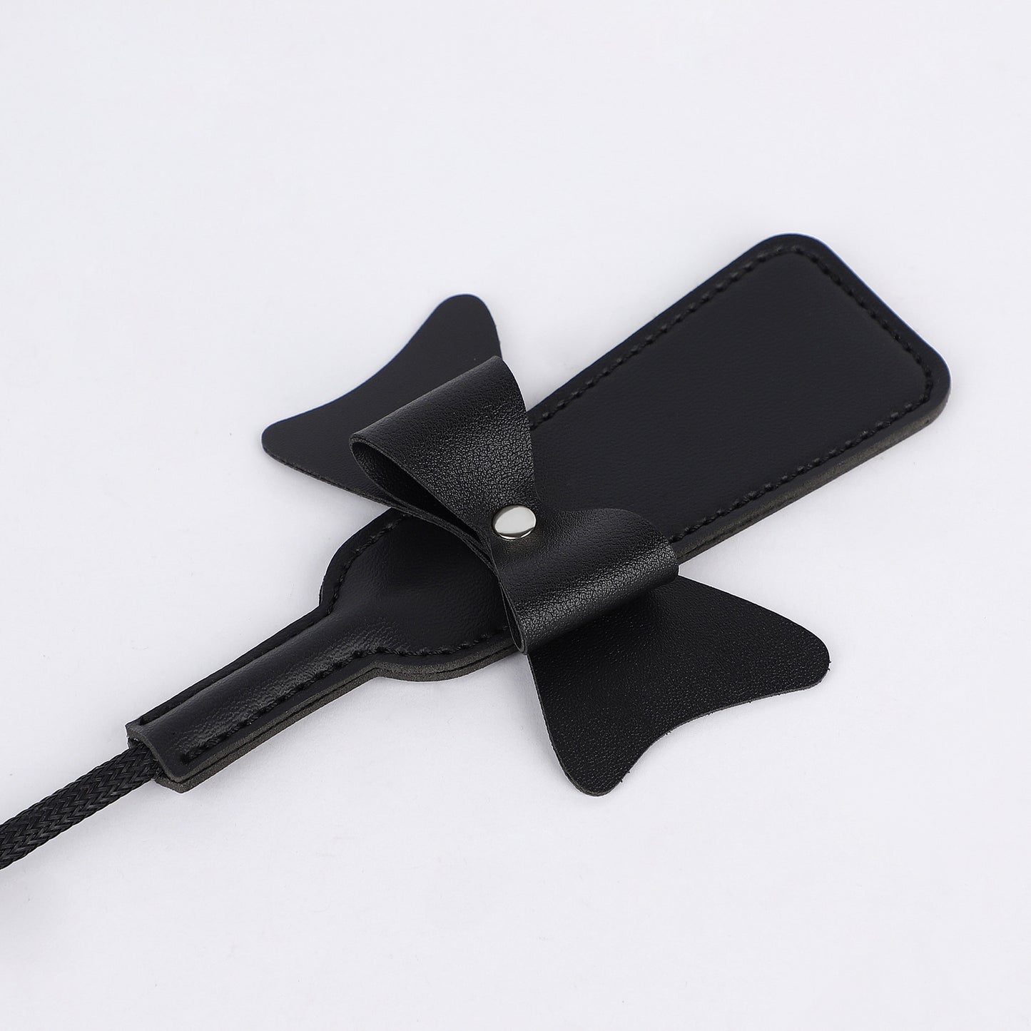 Sexy SM Props Bowknot Long Whip Wand Female Slave Training Teasing Slapping Bat Adult Products