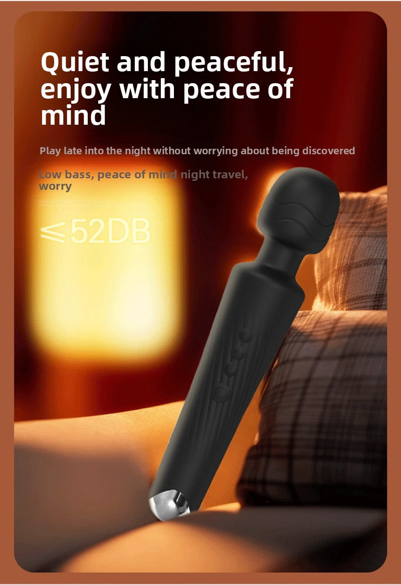 Cross-border AV Vibrator Female Masturbation Massager Clitoral Stimulation Adult Sex Toys Silicone