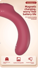 Foreign Trade G-Spot Vibrator Insertion Clitoral Dual Thrusting Female Adult Products High-End Handheld Adult Toys