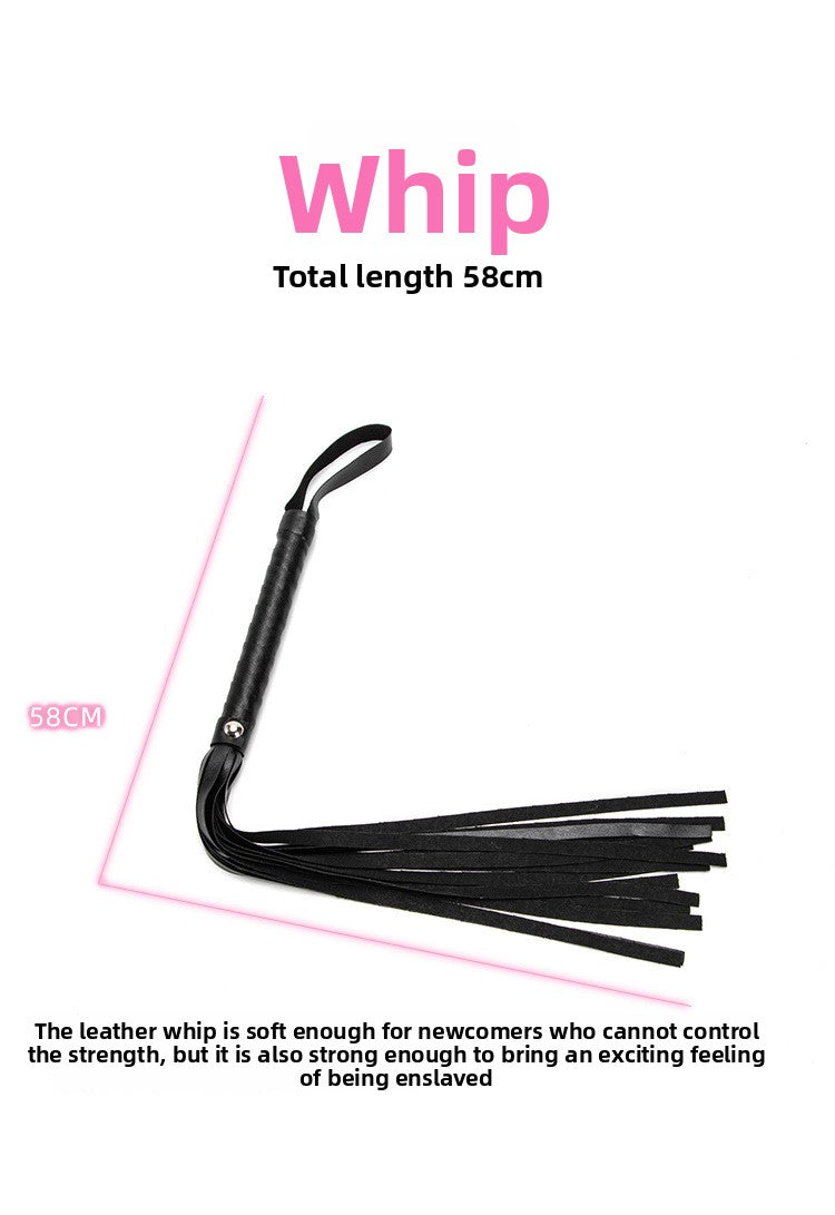 Sexy Plush SM Set Adult Products Couple Training Handcuffs Binding Restraint 7-Piece Set Alternative Sex Toys