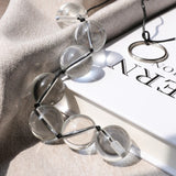 SM Back Court Glass Bead Crystal Anal Plug Couple Adult Masturbation Sex Toys Factory