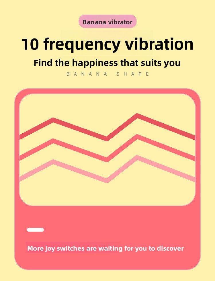 Hot New Product Female Sex Toy Banana Pear Mango Vibrator Multi-frequency Vibration Masturbation Device Magnetic Charging Base