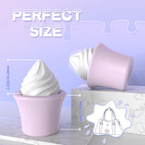 Ice Cream Stick Female Masturbator Cute Design Vibrating Suction Patting Multi-Functional Smooth Vibrator Insertion
