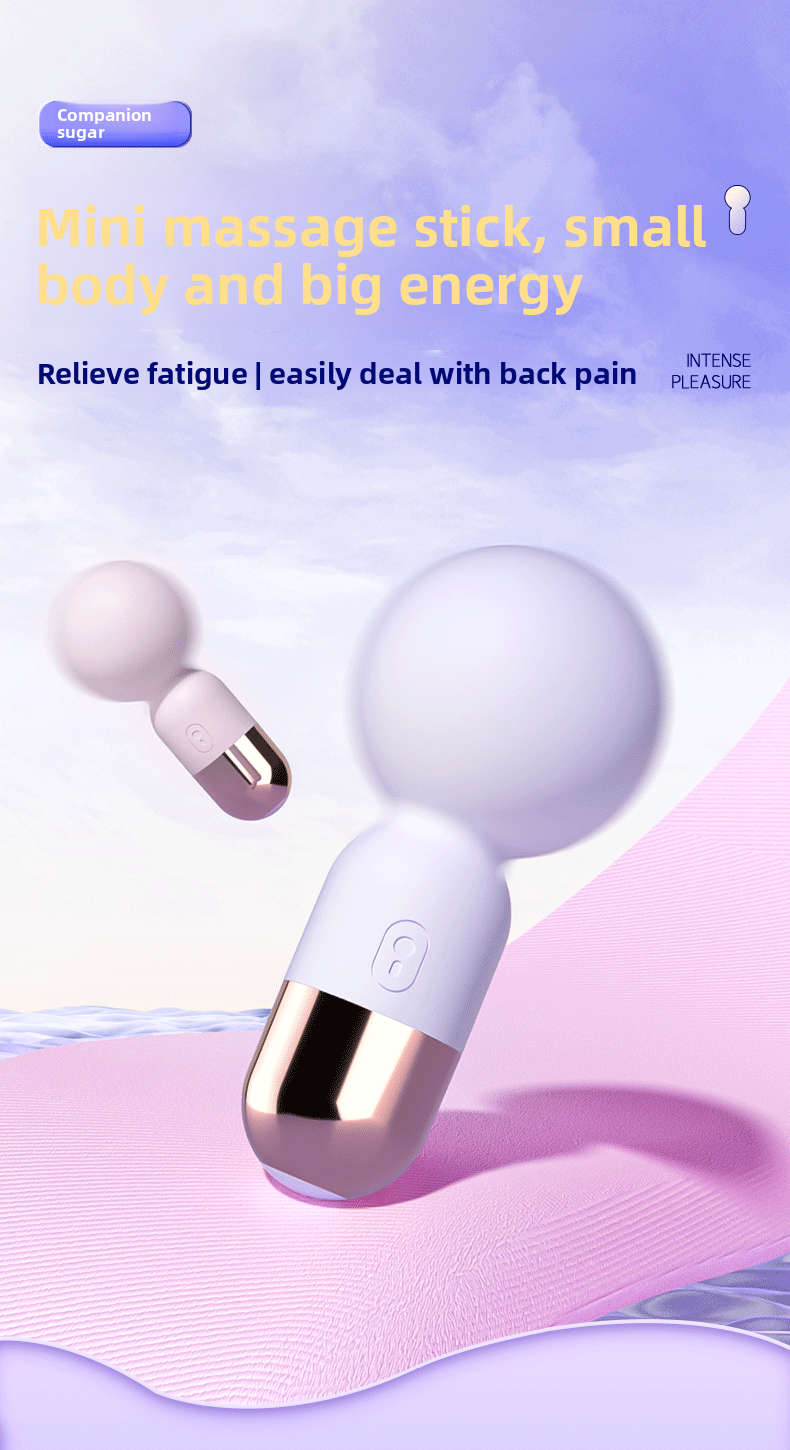 Mini Strong Vibration Shoulder and Neck Massager Muscle Relaxation Female Vibration Electric Full Body Meridian Massager