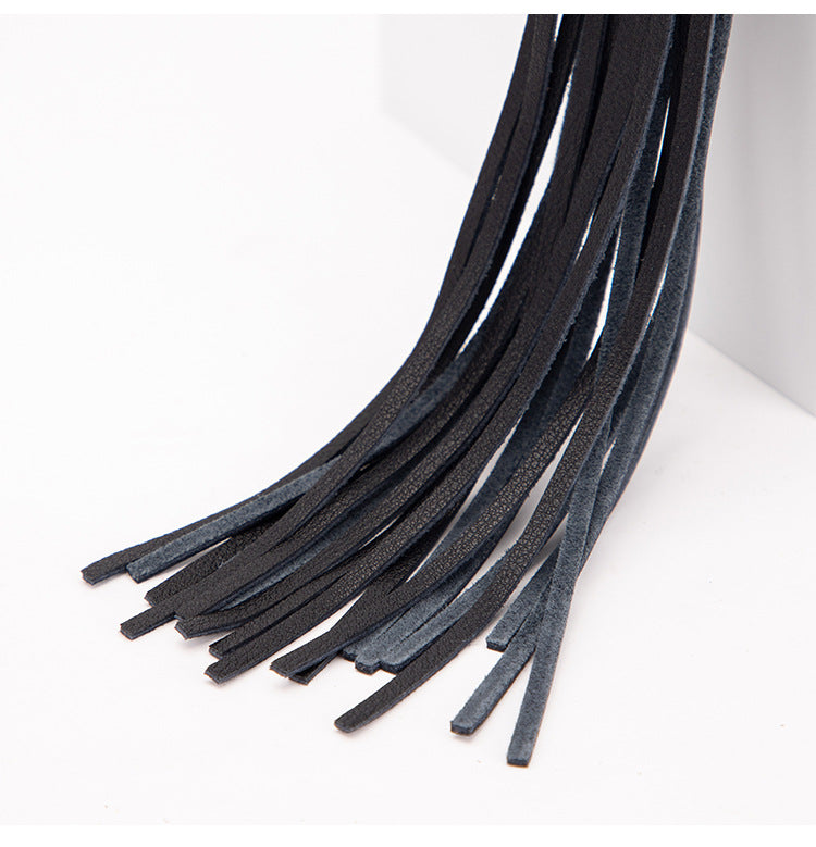 High-end SM Props Genuine Leather Collar Whip Female Slave Training Bondage Tools Mouth Gag Handcuffs