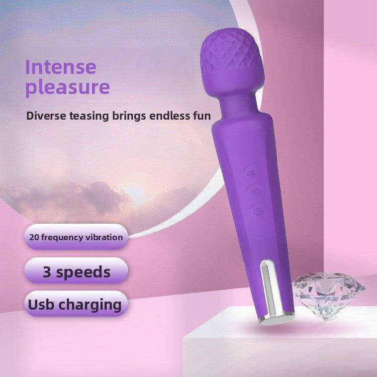 Female Masturbation Orgasm Massager AV Vibrator Adult Sex Toys