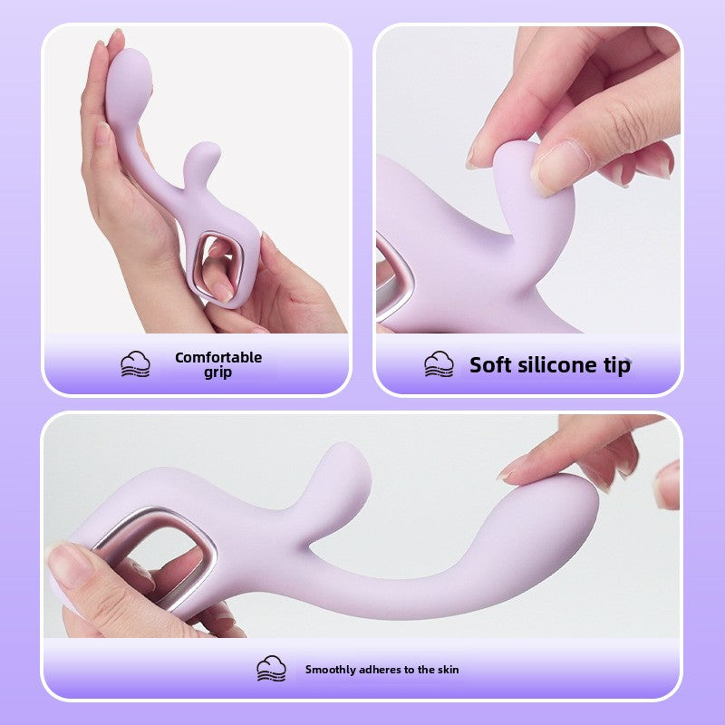 Female G-Spot Vibrator Hard Rod Body Enhancing Vibration Clitoris Adult Female Masturbation