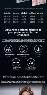 Full Body Silicone Inflatable Doll Full Body Skeleton Adult Male Realistic Sex Toy Silicone Doll