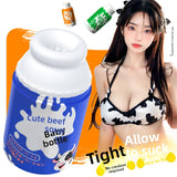 Baby Bottle Airplane Male Cup Inverted Mold Famous Device Penis Trainer Male Masturbation Artifact Adult Sex Toys