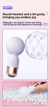 Mini Strong Vibration Shoulder and Neck Massager Muscle Relaxation Female Vibration Electric Full Body Meridian Massager