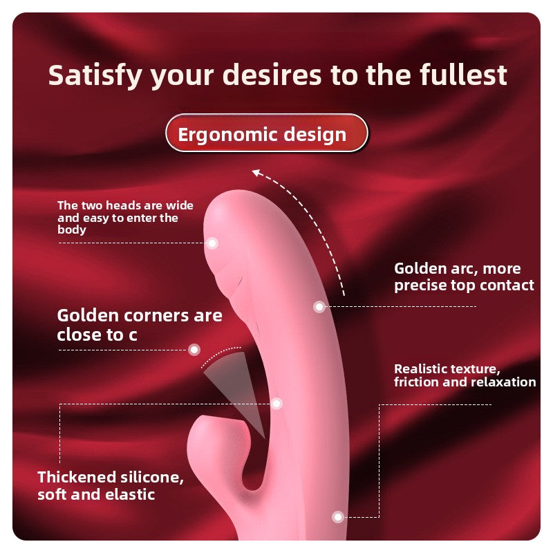 Female g-spot AV Massager Sucking Vibrator Adult Sex Toys